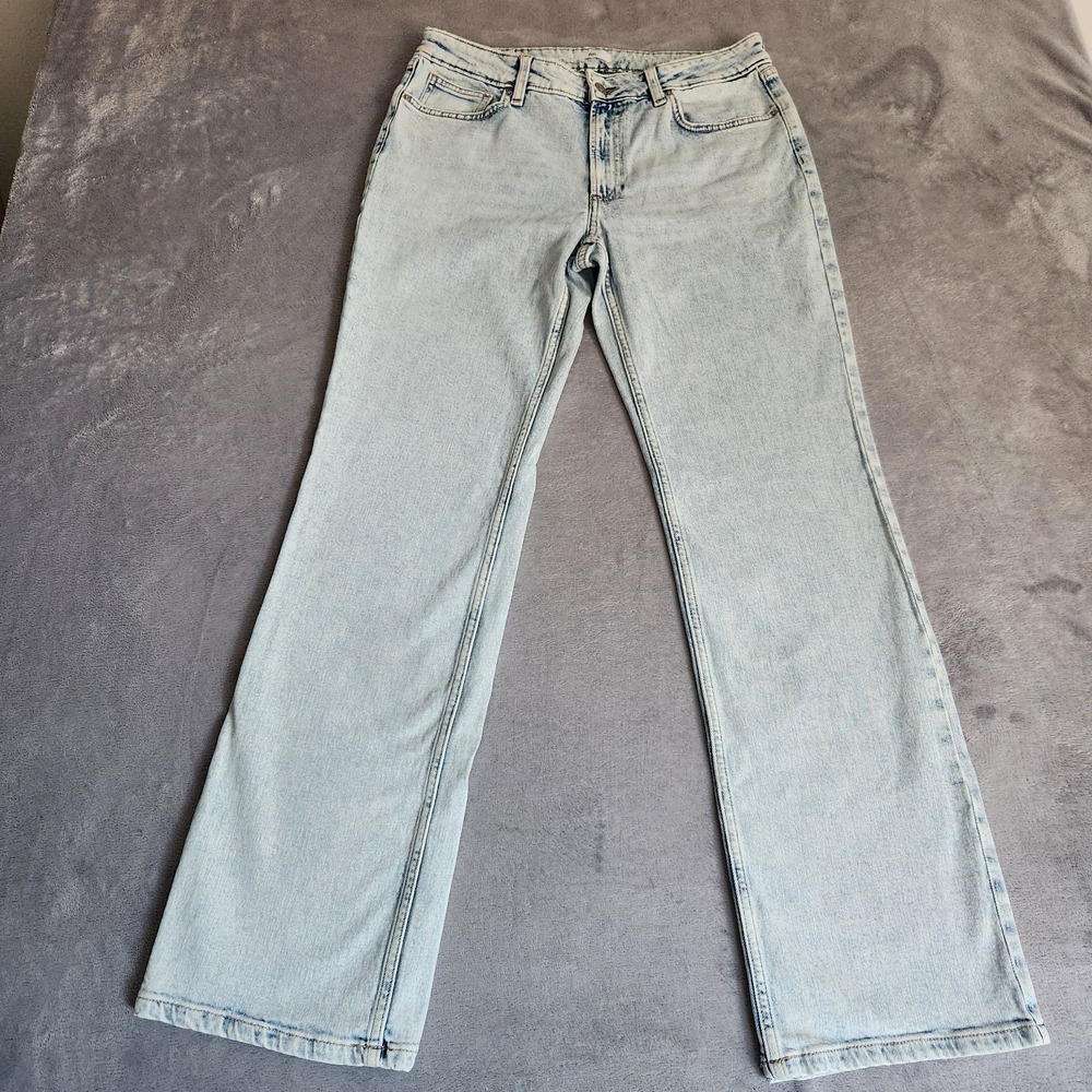 New BP. Nordstrom Low Rise Bootcut Jeans Light Wash Denim Stretch 30 Y2K Style